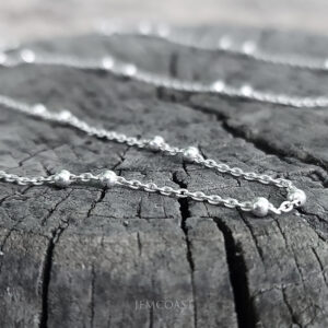 925 sterling silver chain choker necklace for women